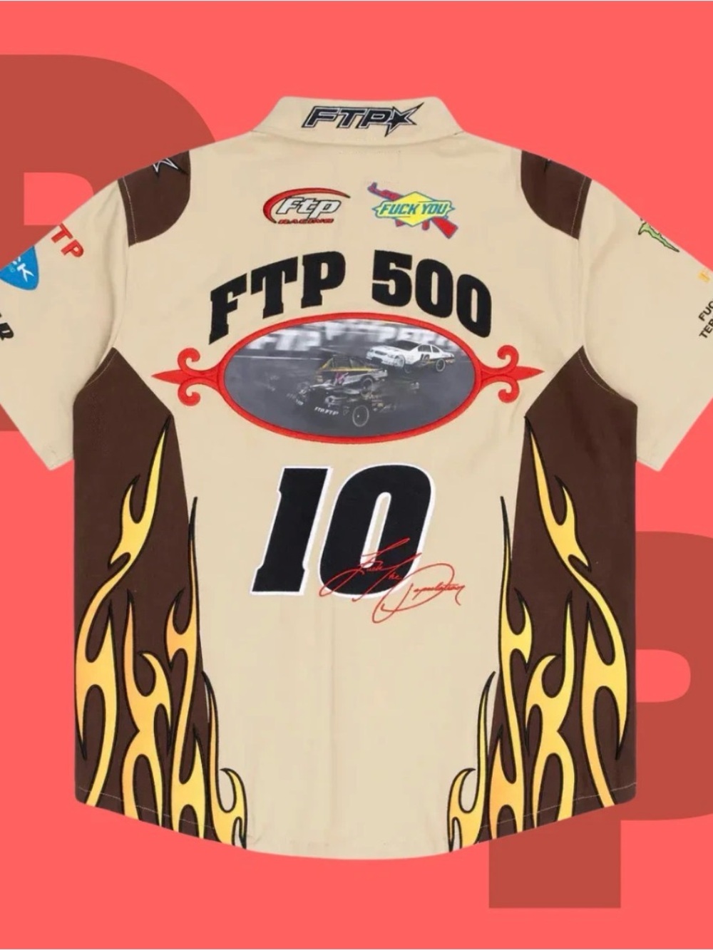 FTP Raceway Button Up Shirt (XX-Large) - Picture 2 of 2